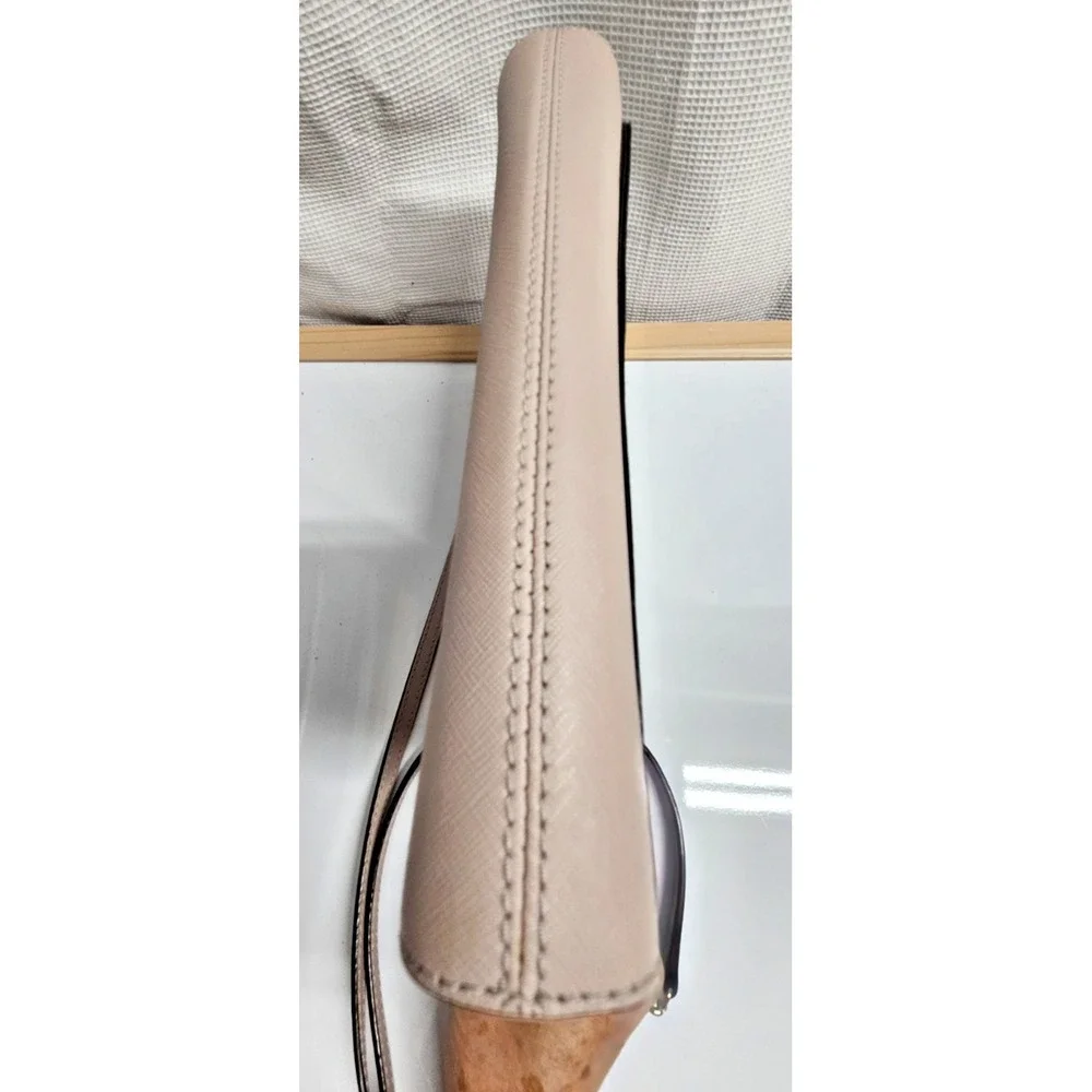 Kate Spade‎ cowhide leather 2 tone  crossbody bag leather +chain straps